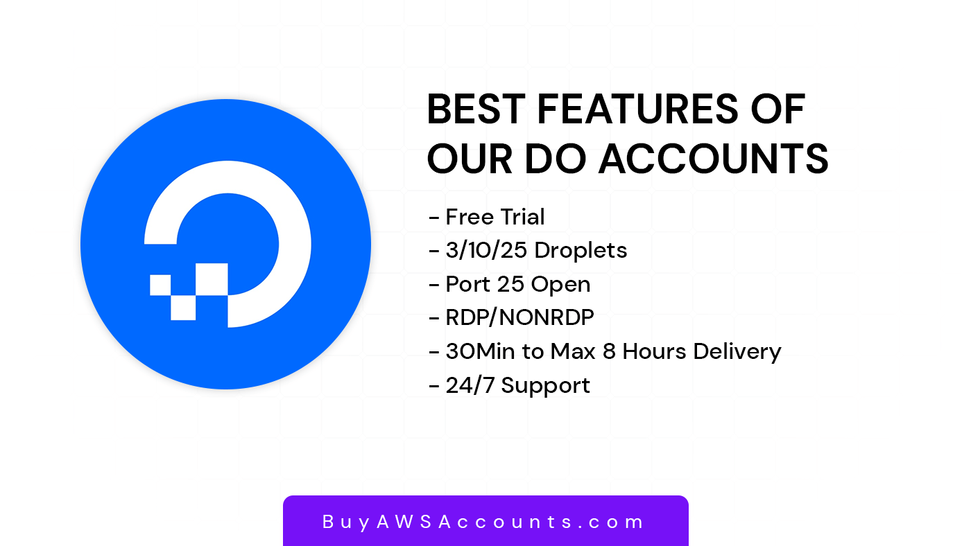 Buy Digital Ocean Account