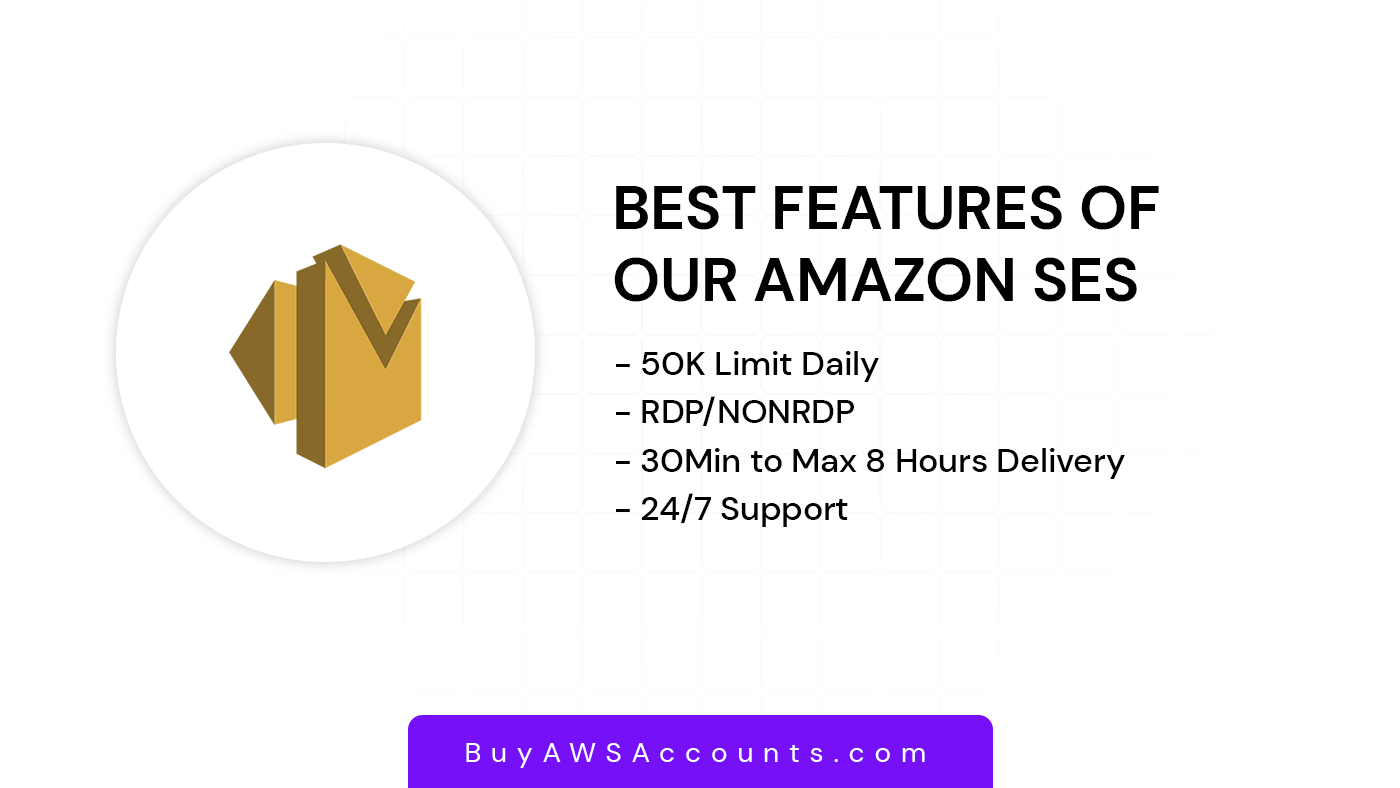 buy Amazon SES accounts