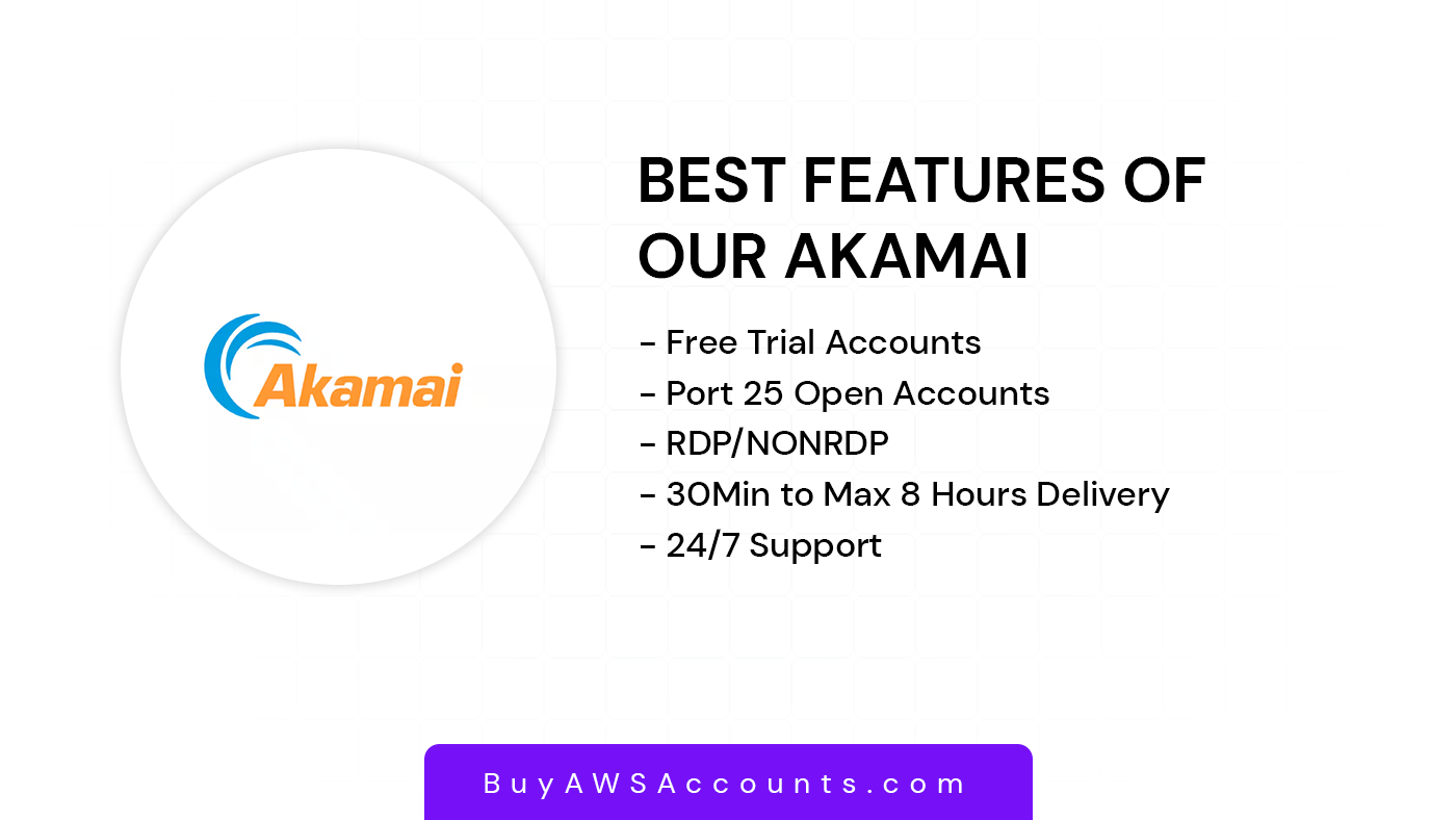 Akamai Connected accounts for Sale